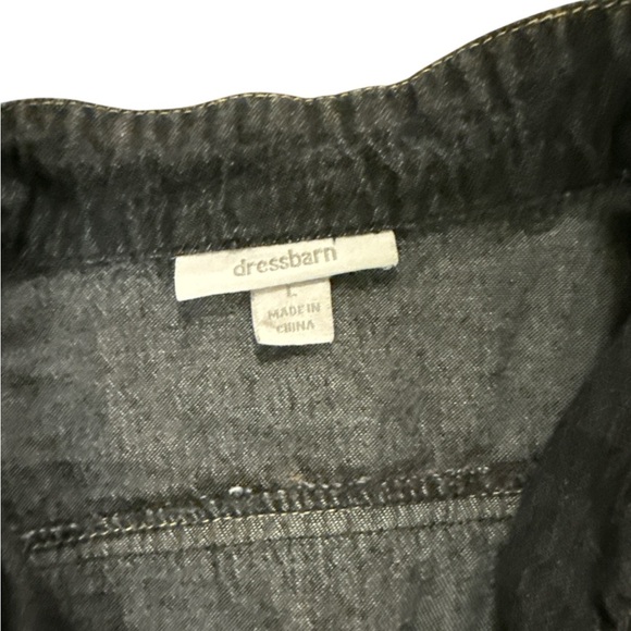 Dressbarn Jean and Plaid Jacket - Picture 3 of 13